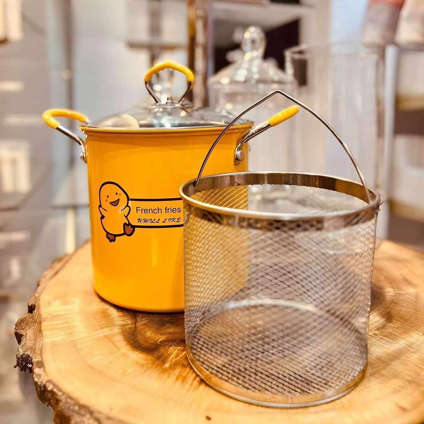 Smart Multifunctional Frying Pot & Steener Basket